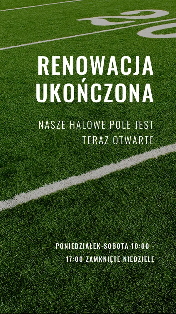 Zakończenie renowacji green modern-simple