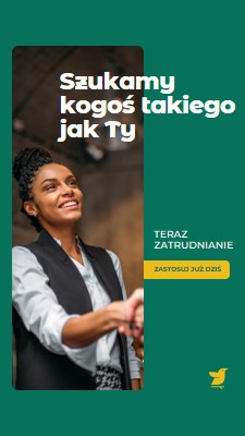 Szukamy kogoś takiego jak Ty green modern,simple,corporate,minimal,neutral,geometric