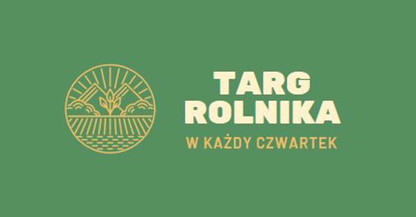 Wejdą na rynek rolników green clean,simple,logo,organic,typographic,rustic