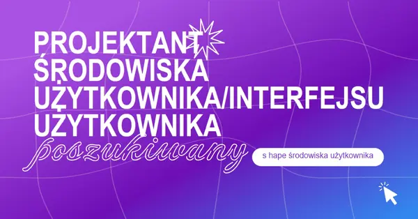 Poszukiwany projektant interfejsu użytkownika/środowiska użytkownika purple bold,playful,digital,grid,neon,gradient
