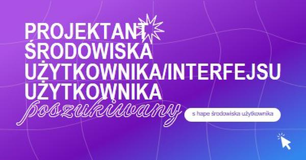 Poszukiwany projektant interfejsu użytkownika/środowiska użytkownika purple bold,playful,digital,grid,neon,gradient