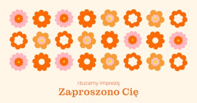 Rzucamy imprezę orange bold,fun,graphic