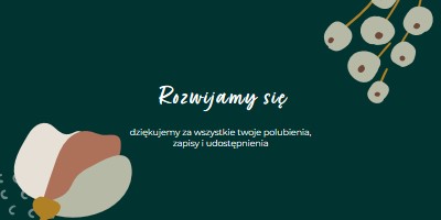 Dziękujemy za udostępnienie green organic-simple