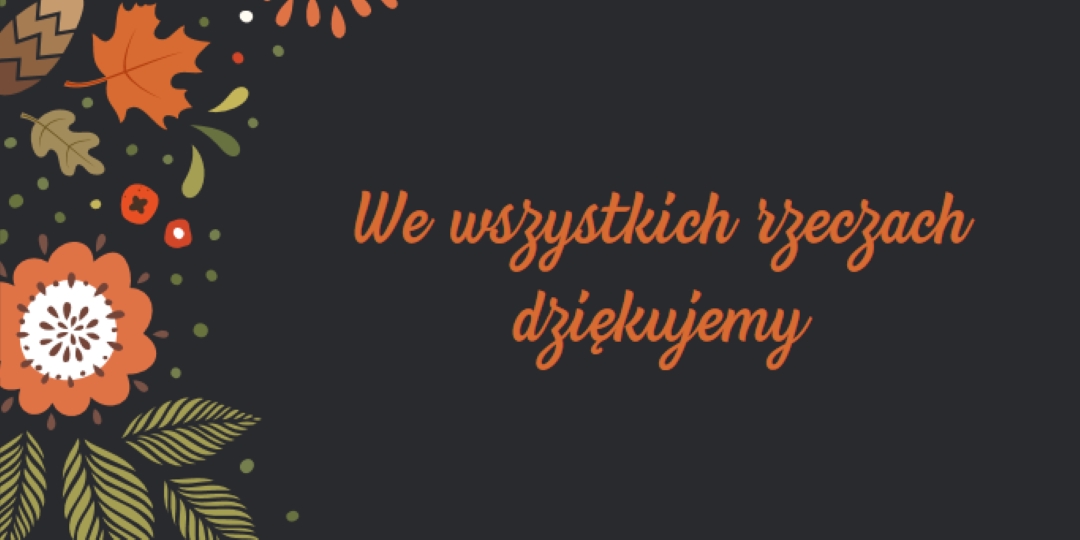 Dziękujemy black vintage-botanical