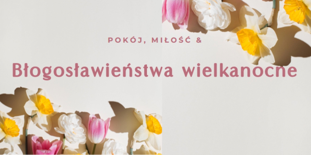 Wielkanocny spokój i miłość gray modern-simple