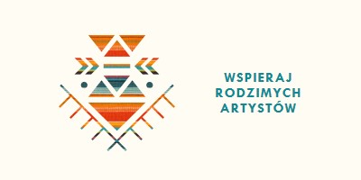 Wsparcie rodzimych artystów white modern-geometric-&-linear