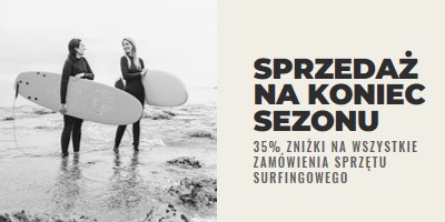 Radość z plaży gray modern-bold