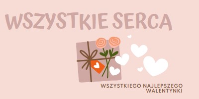 Wszystkie serca pink whimsical-color-block