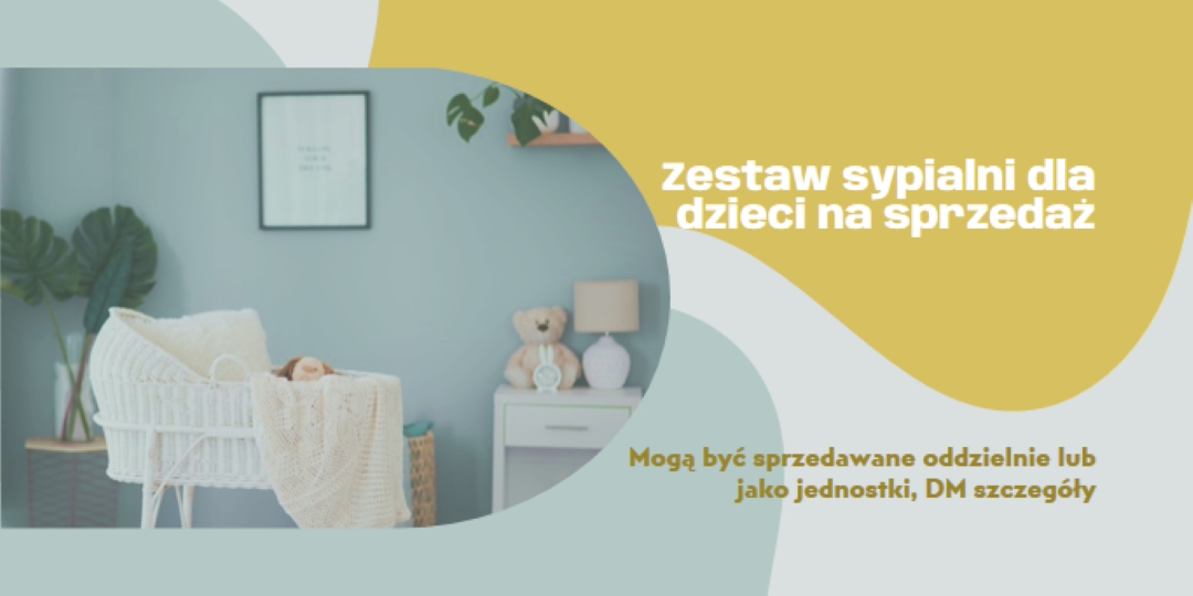 Łóżeczko główne blue organic-simple