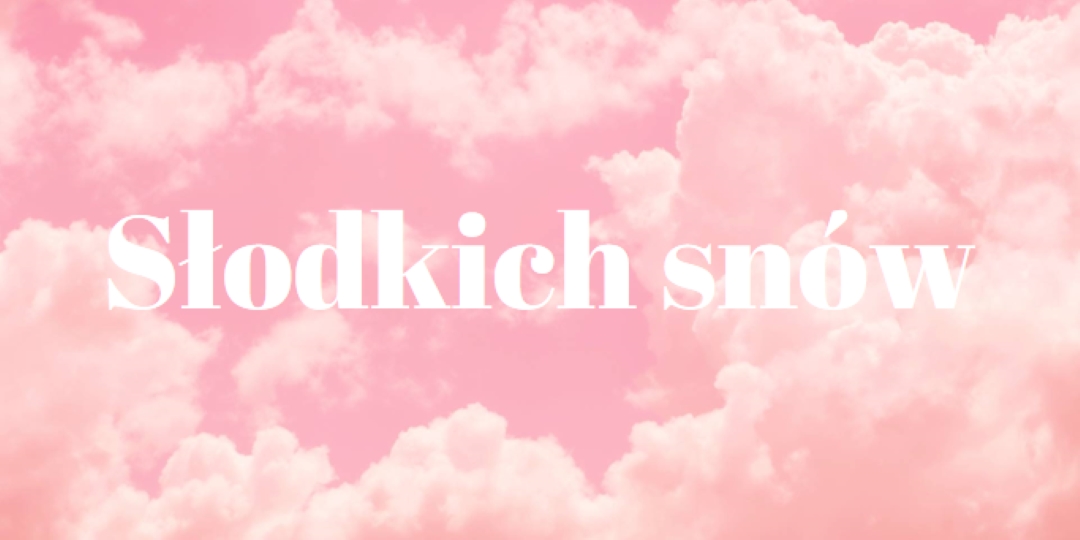 Na chmurach na dobranoc pink modern-simple