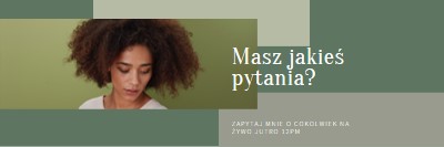 Masz jakieś pytania? green modern-simple