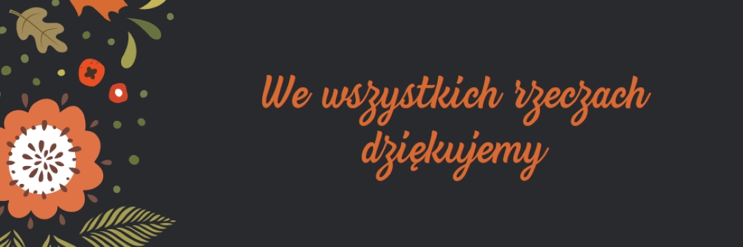 Dziękujemy black vintage-botanical