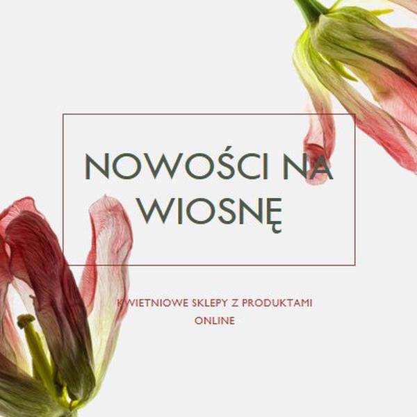 Nowości na wiosnę green modern-simple