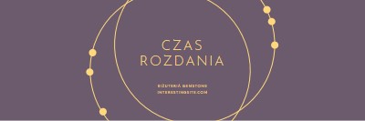 Czas na rozdanie prezentów purple modern-simple