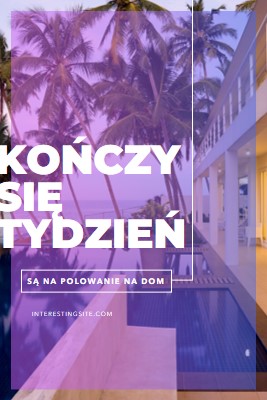 Zatrzymaj się na ucieczkę purple modern-bold