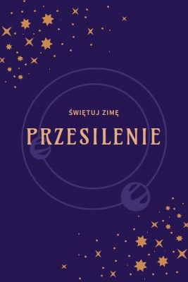 Zima już nadchodzi purple organic-boho