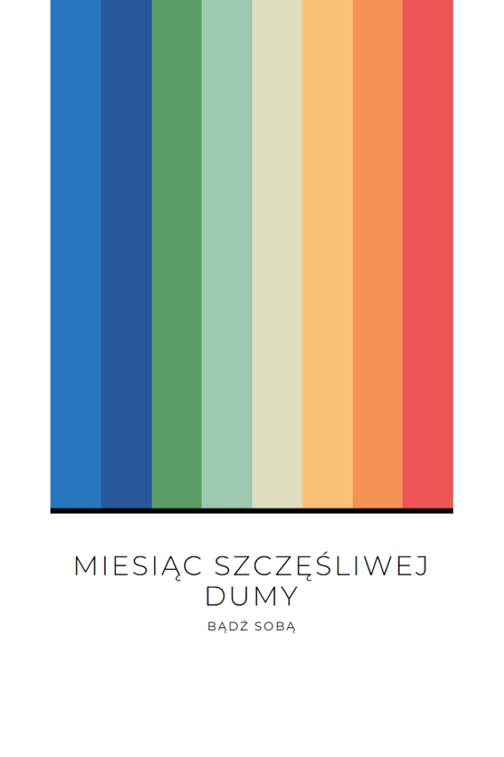 Bądź sobą white modern-simple