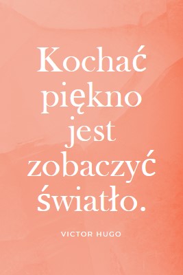 Miłość, piękno i światło pink modern-simple