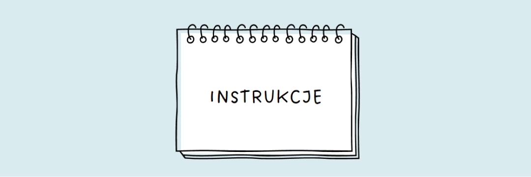 Twoje instrukcje blue whimsical-line