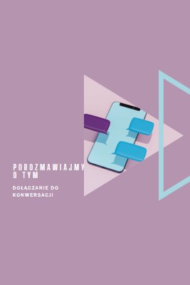 Rozpoczęcie konwersacji purple modern-geometric-&-linear