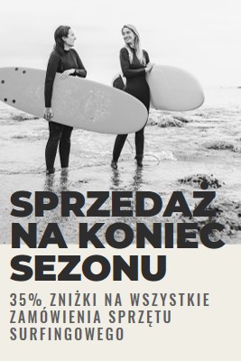 Radość z plaży gray modern-bold