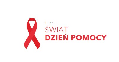 Rozpoznawanie Światowego Dnia AIDS white modern-simple