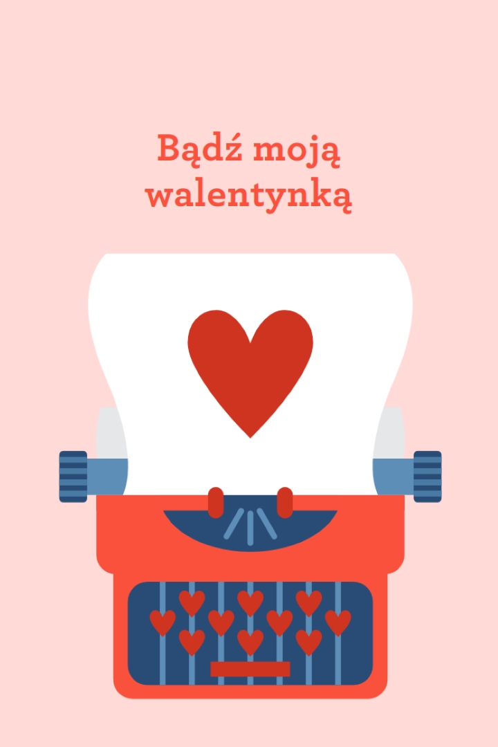 Piękne litery pink modern-bold