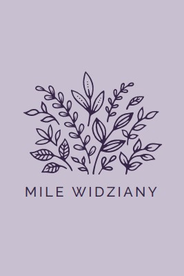 Witam purple whimsical-line