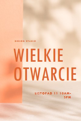 Miękkie uruchamianie orange modern-bold