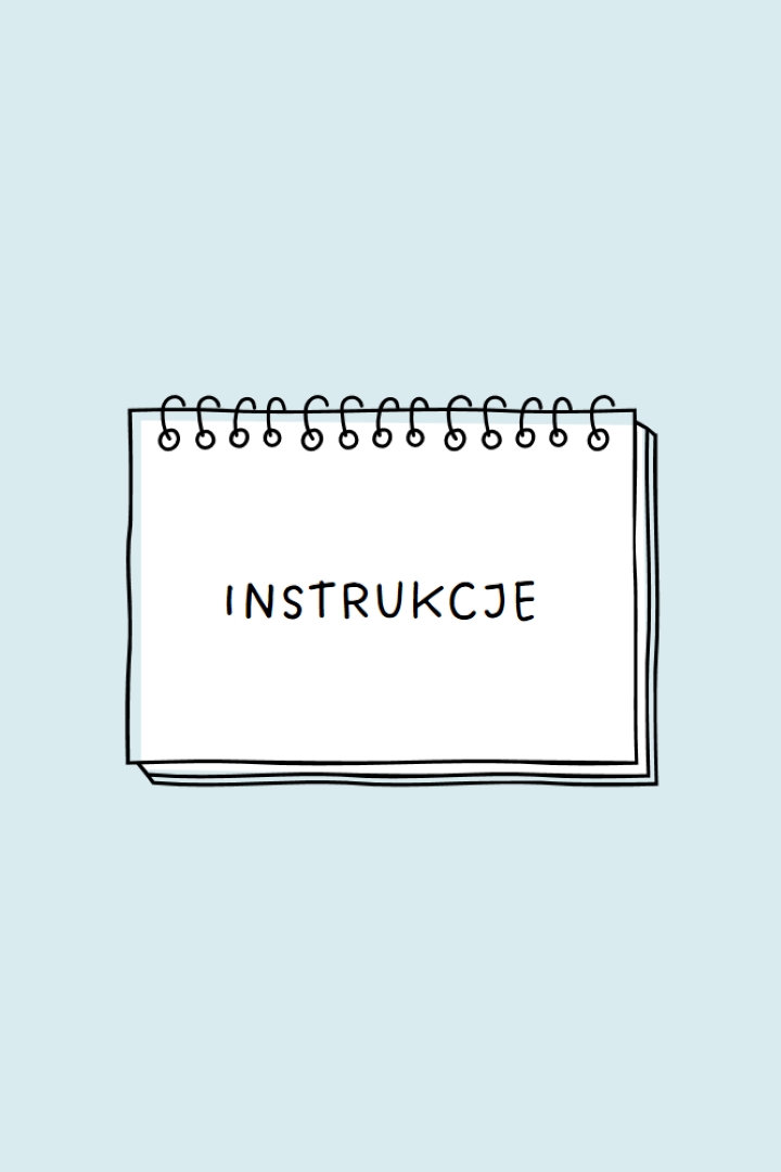 Twoje instrukcje blue whimsical-line