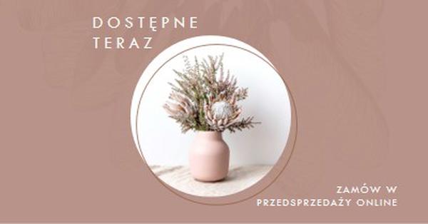 Akcenty mauve pink organic-simple