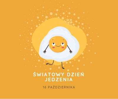 Światowy Dzień Żywności orange organic-simple