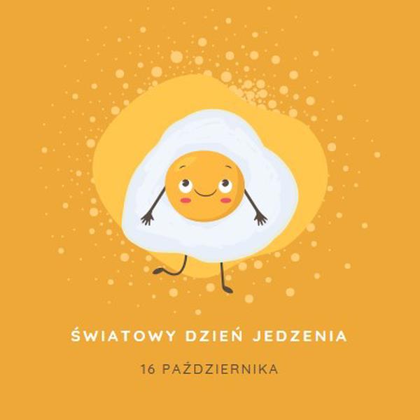 Światowy Dzień Żywności orange organic-simple