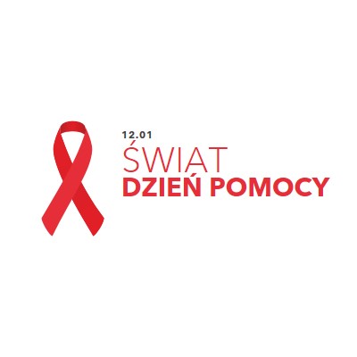 Rozpoznawanie Światowego Dnia AIDS white modern-simple