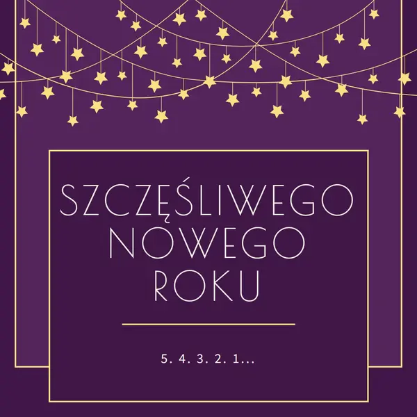 Liczyj na to purple modern-simple