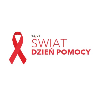 Rozpoznawanie Światowego Dnia AIDS white modern-simple