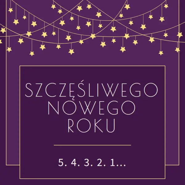 Liczyj na to purple modern-simple