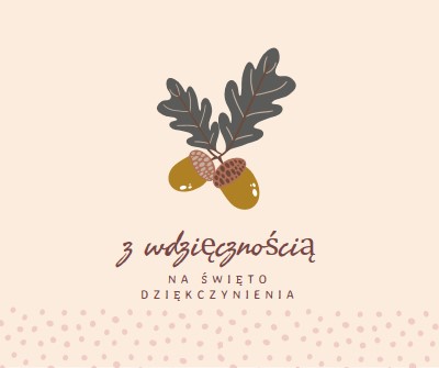 Dzięki pink modern-simple