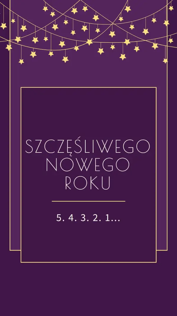 Liczyj na to purple modern-simple