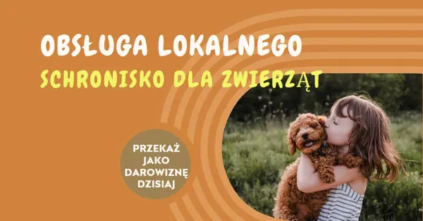 Pomocnik schroniska orange whimsical-color-block