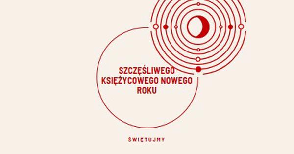 Świętujmy Księżycowy Nowy Rok white modern-simple