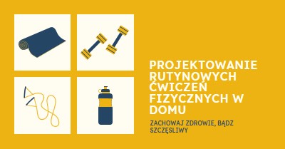 Zdrowe i szczęśliwe yellow modern-bold