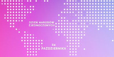 Zjednoczona stoimy purple modern-bold