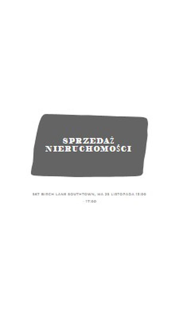 Sprzedaż nieruchomości slate white modern-simple