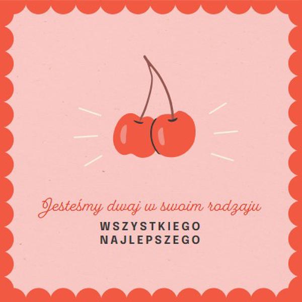 Jesteśmy dwaj w swoim rodzaju red illustration,retro,playful