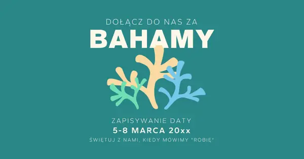 Bądź częścią naszego ślubu green modern,typographic,