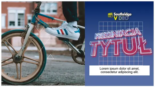 Prezentacja w stylu retro