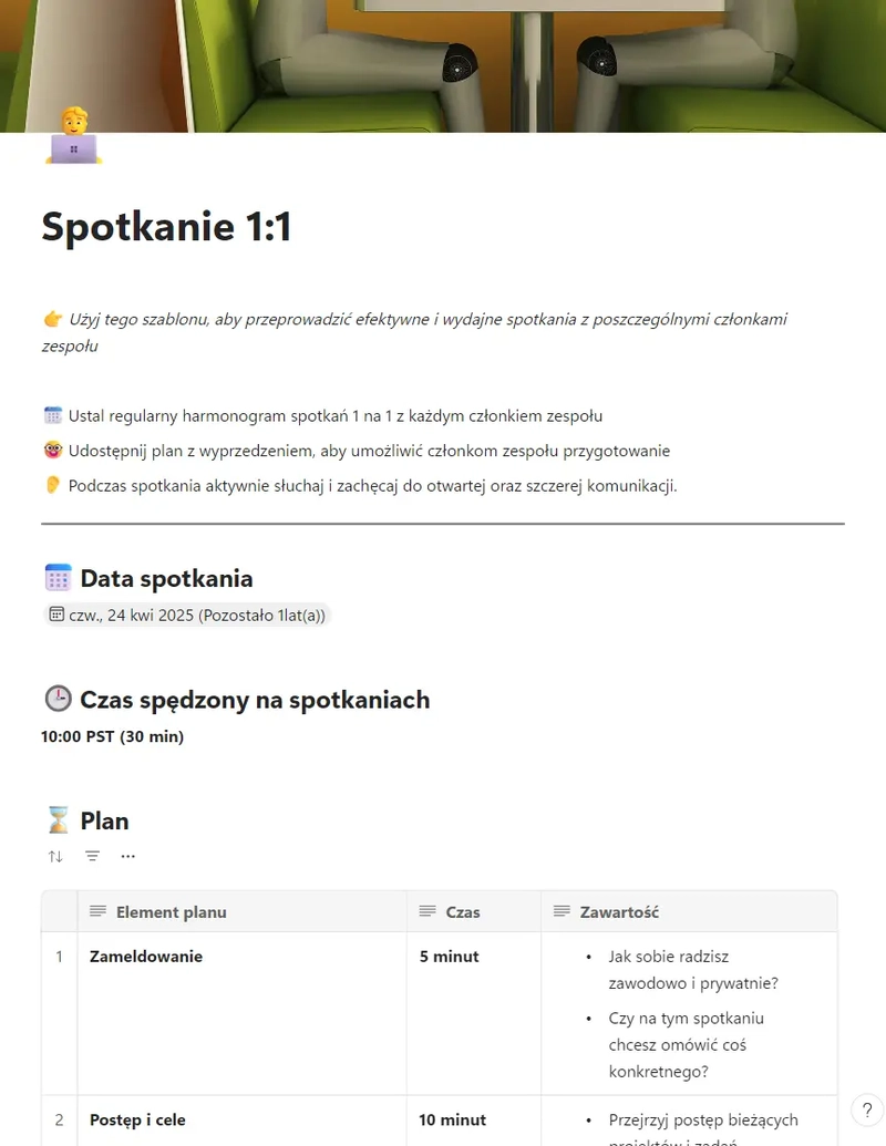 Spotkanie 1:1