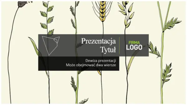 Prezentacja gray organic-simple