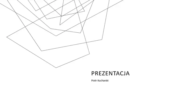 Minimalistyczna prezentacja sprzedażowa modern-simple